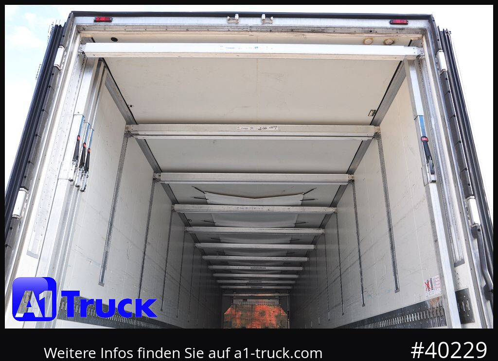 Refrigerator semi-trailer KRONE SDR 27 Carrier 1950. LBW, Taillift,Blumen, 3077Std.: picture 15