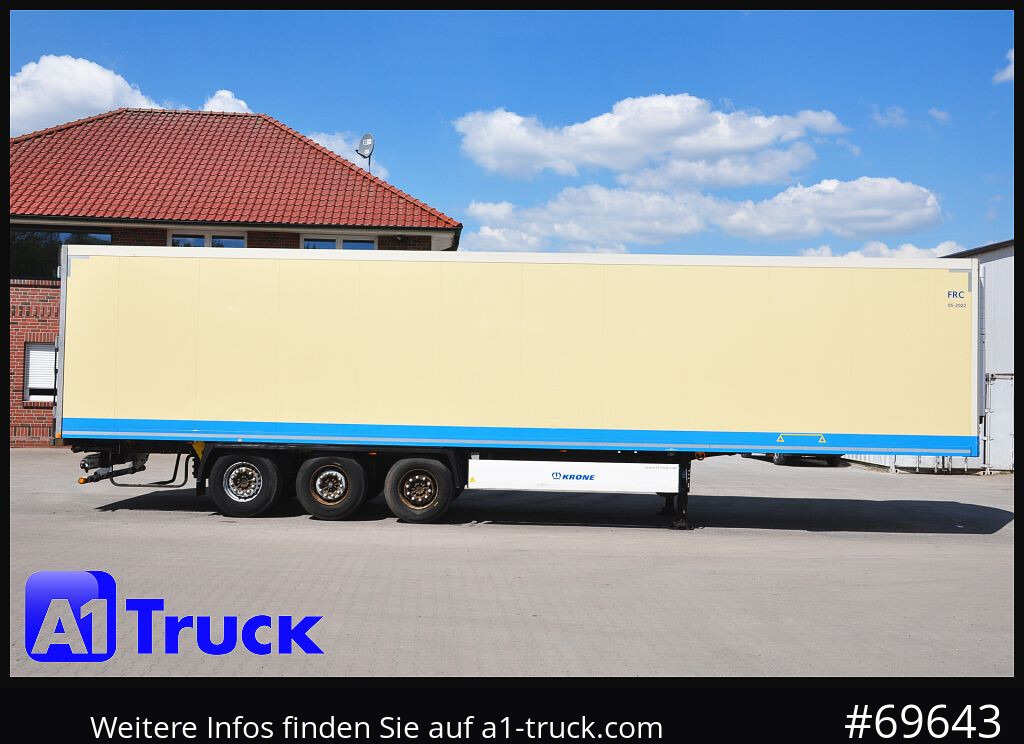 Refrigerator semi-trailer KRONE SDR 27 Carrier 1950 Mt., Lift, Multitemp.: picture 9