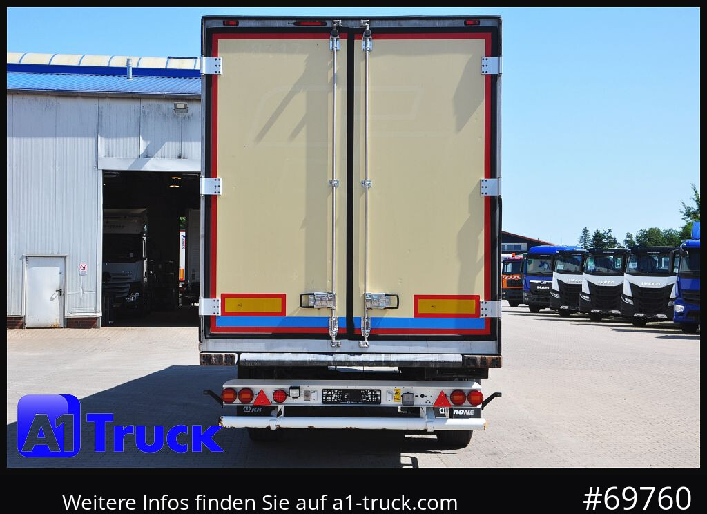 Refrigerator semi-trailer KRONE SDR 27 Carrier 1950 Mt., Lift, Multitemp.: picture 10