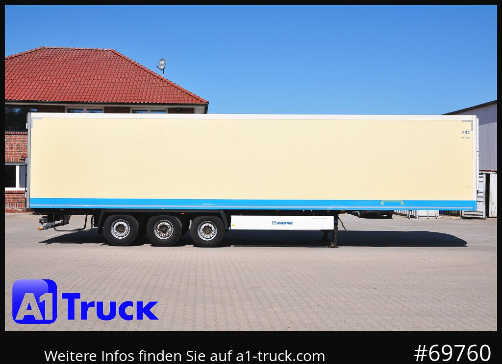 Refrigerator semi-trailer KRONE SDR 27 Carrier 1950 Mt., Lift, Multitemp.: picture 8