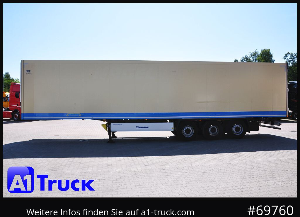 Refrigerator semi-trailer KRONE SDR 27 Carrier 1950 Mt., Lift, Multitemp.: picture 12