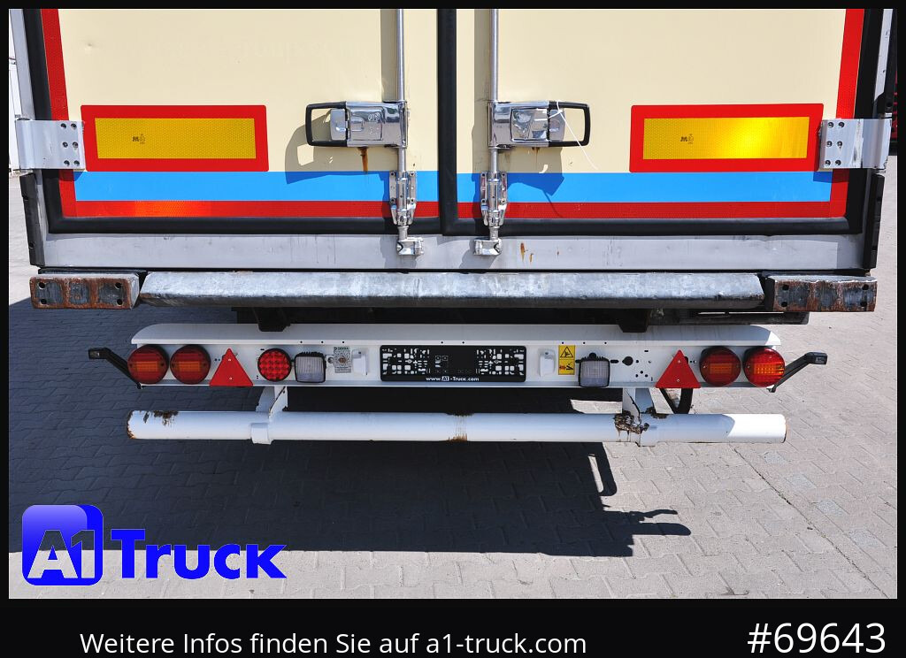 Refrigerator semi-trailer KRONE SDR 27 Carrier 1950 Mt., Lift, Multitemp.: picture 7