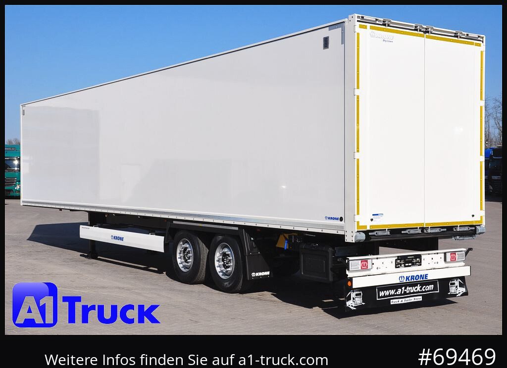 Closed box semi-trailer KRONE SZ 2 achs Koffer, Code XL, VDI 2700, SOFORT: picture 13