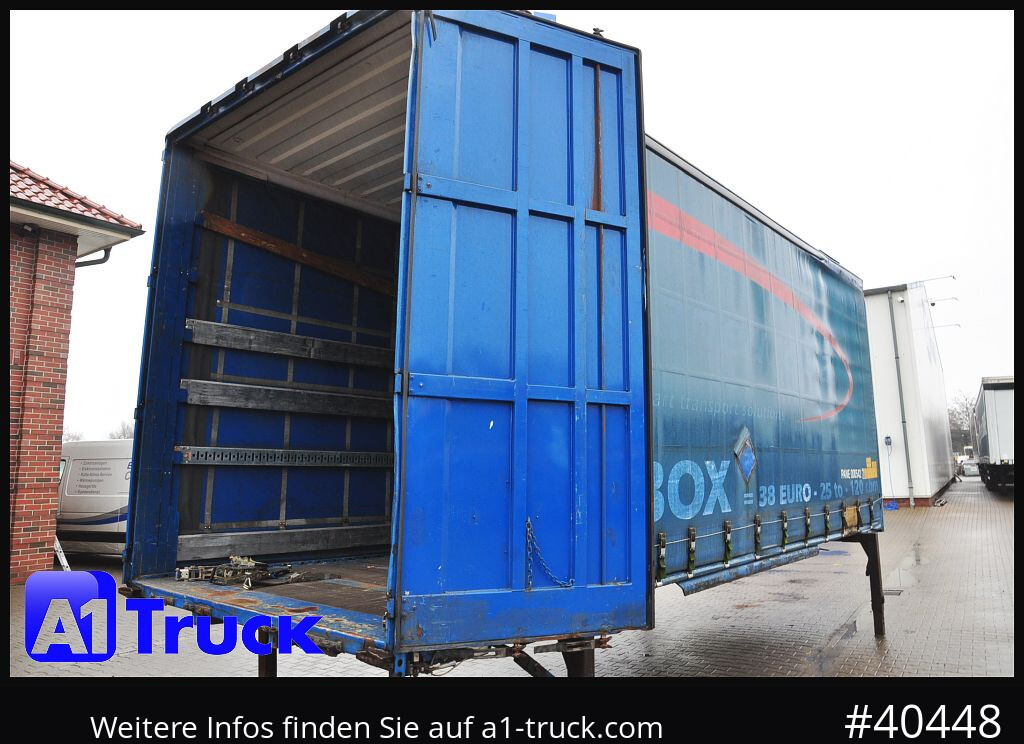 KRONE Wechselbrücke Jumbo BDF 7,82 - Curtainside swap body: picture 2 KRONE Wechselbrücke Jumbo BDF 7,82 - Curtainside swap body: picture 2