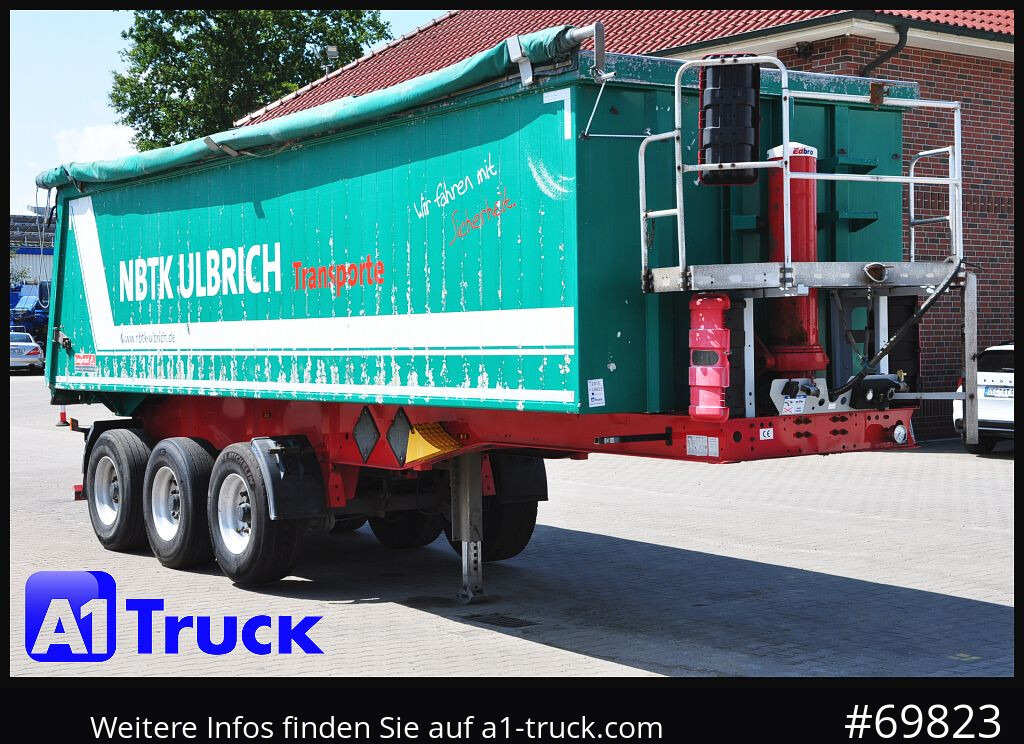 LANGENDORF SKA 24 Alu ca. 40m³ Alu, 5580 Kg, - Tipper semi-trailer: picture 1 LANGENDORF SKA 24 Alu ca. 40m³ Alu, 5580 Kg, - Tipper semi-trailer: picture 1