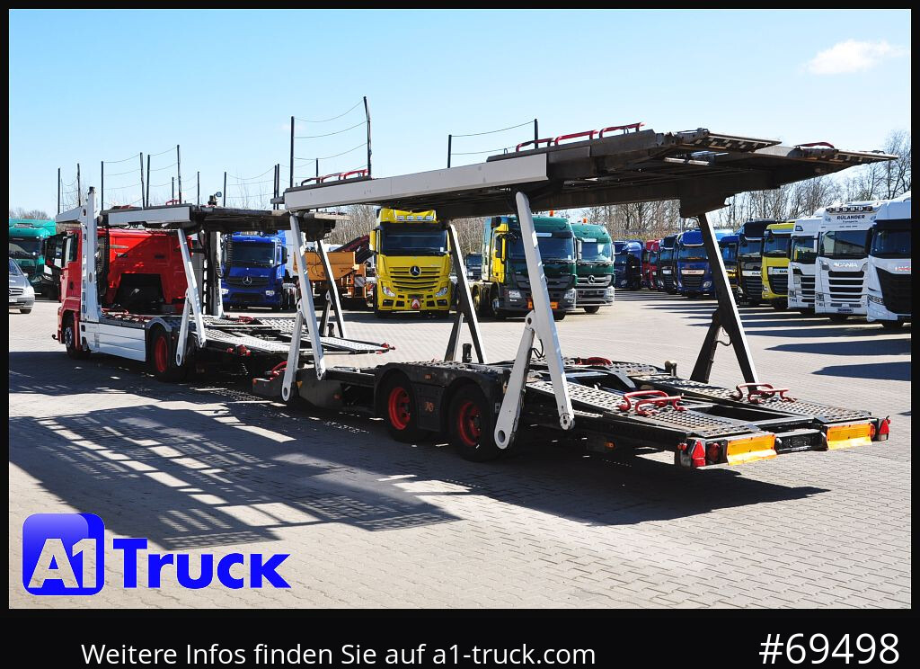 Autotransporter truck MAN 18.400 TGX, Autotransporter Kässbohrer,: picture 10