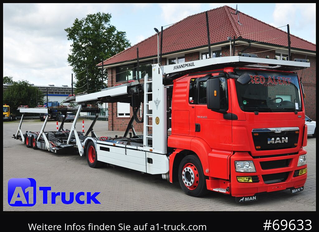 MAN 18.400 TGX, Autotransporter Kässbohrer, - Autotransporter truck: picture 1 MAN 18.400 TGX, Autotransporter Kässbohrer, - Autotransporter truck: picture 1
