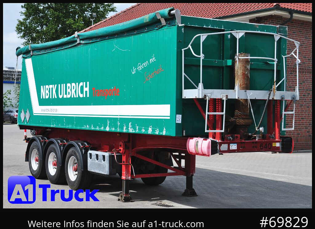 MEIERLING MSK 24 Alu ca. 40m³ Alu, 5750 Kg, - Tipper semi-trailer: picture 1 MEIERLING MSK 24 Alu ca. 40m³ Alu, 5750 Kg, - Tipper semi-trailer: picture 1