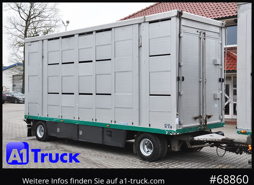 MENKE Menke-Janzen 3 Stock, Hubdach, durchlader, - Livestock trailer: picture 1 MENKE Menke-Janzen 3 Stock, Hubdach, durchlader, - Livestock trailer: picture 1