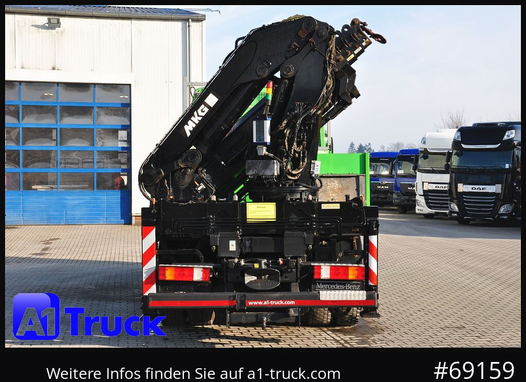 MERCEDES-BENZ Actros 1844 MP3, Kran MKG 291 HP 5+3 Funk, TÜV 06/2026 - Crane truck: picture 3 MERCEDES-BENZ Actros 1844 MP3, Kran MKG 291 HP 5+3 Funk, TÜV 06/2026 - Crane truck: picture 3