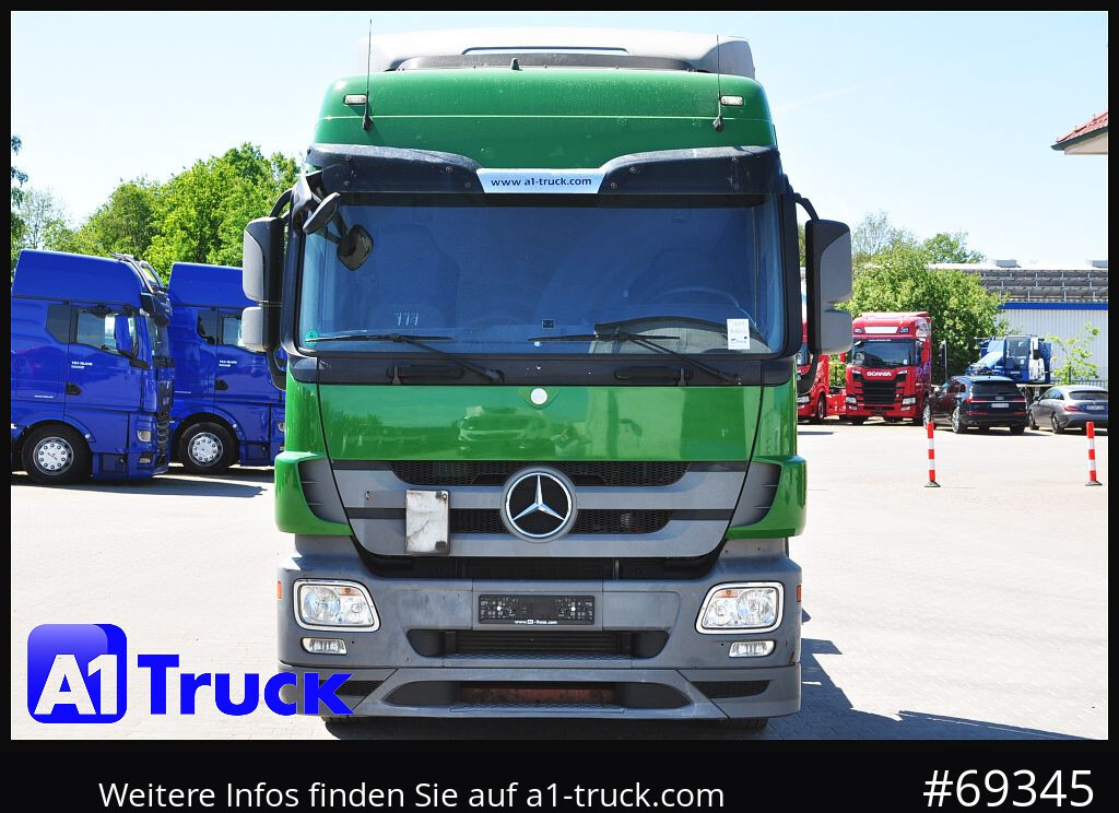 Hook lift truck MERCEDES-BENZ Actros 2544 MP, HIAB XR 21S, Retarder: picture 14