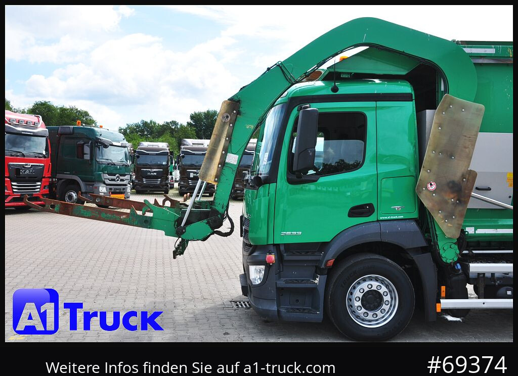 MERCEDES-BENZ Antos 2533, HS Millenium XXL37 Überkopflader, - Garbage truck: picture 4 MERCEDES-BENZ Antos 2533, HS Millenium XXL37 Überkopflader, - Garbage truck: picture 4