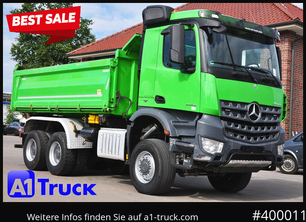 MERCEDES-BENZ Arcos 3342 BB, 6X6 Meiller Bordmatik - Tipper: picture 1 MERCEDES-BENZ Arcos 3342 BB, 6X6 Meiller Bordmatik - Tipper: picture 1