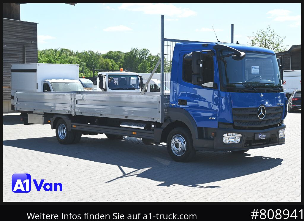 MERCEDES-BENZ Atego 816 Pritsche, 7 Meter lang , Automatik - Dropside/ Flatbed truck: picture 1 MERCEDES-BENZ Atego 816 Pritsche, 7 Meter lang , Automatik - Dropside/ Flatbed truck: picture 1
