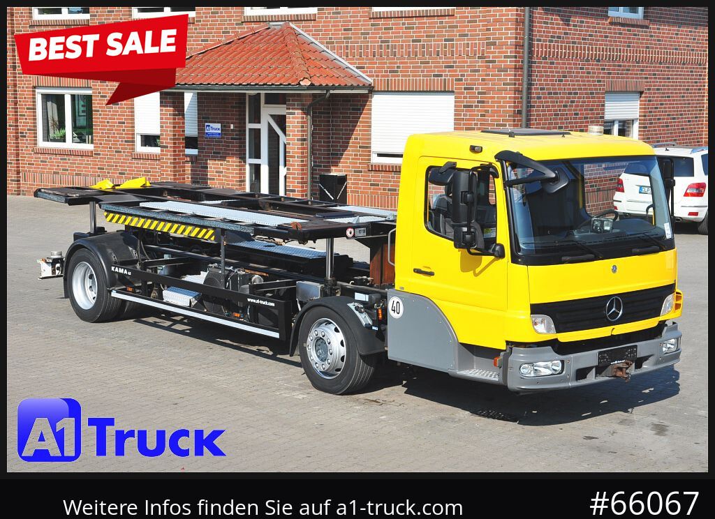 MERCEDES-BENZ Kamag Wiesel, Umsetzer, Rangierer, 50Km/h, - Container transporter/ Swap body truck: picture 1 MERCEDES-BENZ Kamag Wiesel, Umsetzer, Rangierer, 50Km/h, - Container transporter/ Swap body truck: picture 1