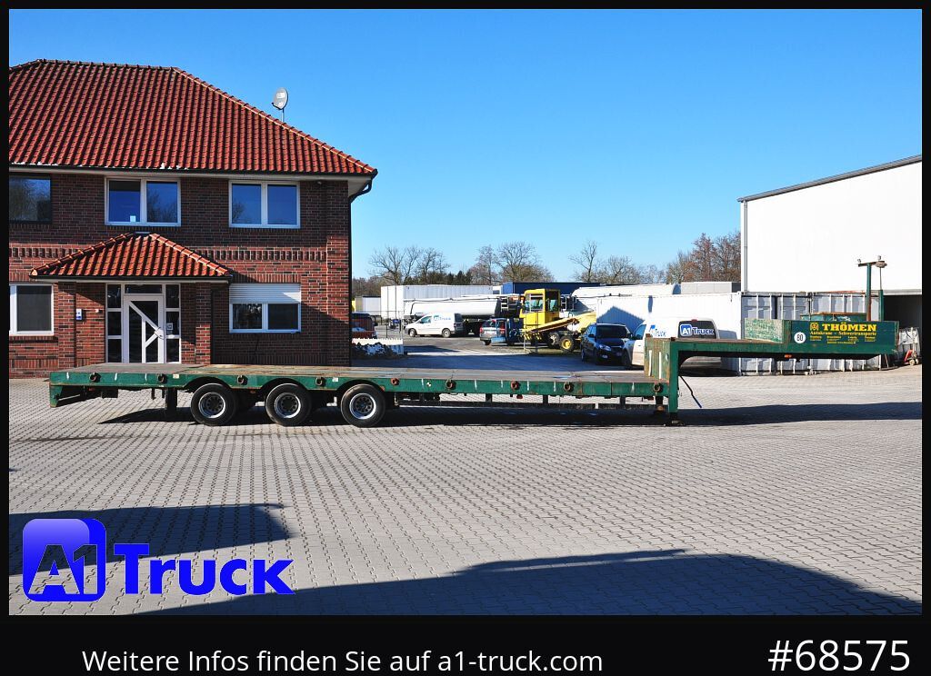 Low loader semi-trailer NOOTEBOOM ES-GE 3 Achs Tele, SAF: picture 8 Low loader semi-trailer NOOTEBOOM ES-GE 3 Achs Tele, SAF: picture 8