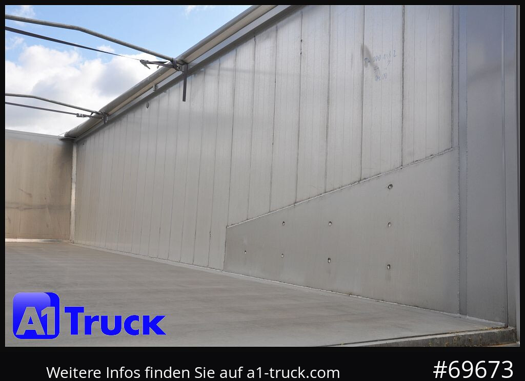 REISCH RHKS, Alu-Kippmulde 54m³, Kombitüren, Alufelgen, Liftachse, - Tipper semi-trailer: picture 2 REISCH RHKS, Alu-Kippmulde 54m³, Kombitüren, Alufelgen, Liftachse, - Tipper semi-trailer: picture 2