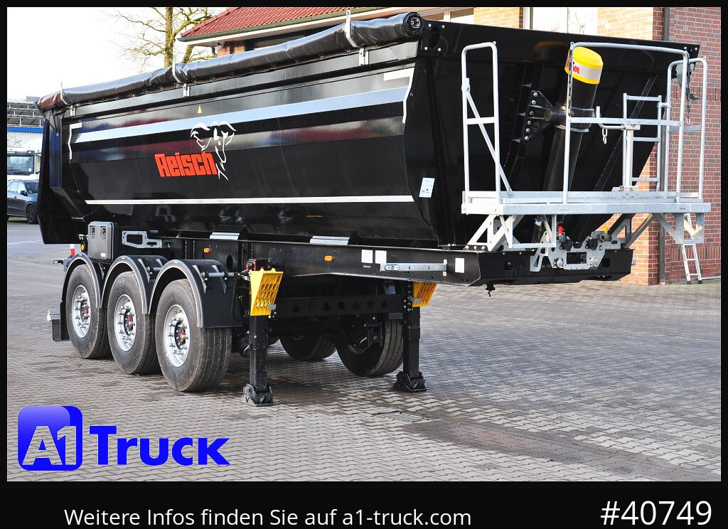 REISCH Steelpipe-R 24m³ NEU Stahl Lift SAF Hardox - Tipper semi-trailer: picture 1 REISCH Steelpipe-R 24m³ NEU Stahl Lift SAF Hardox - Tipper semi-trailer: picture 1