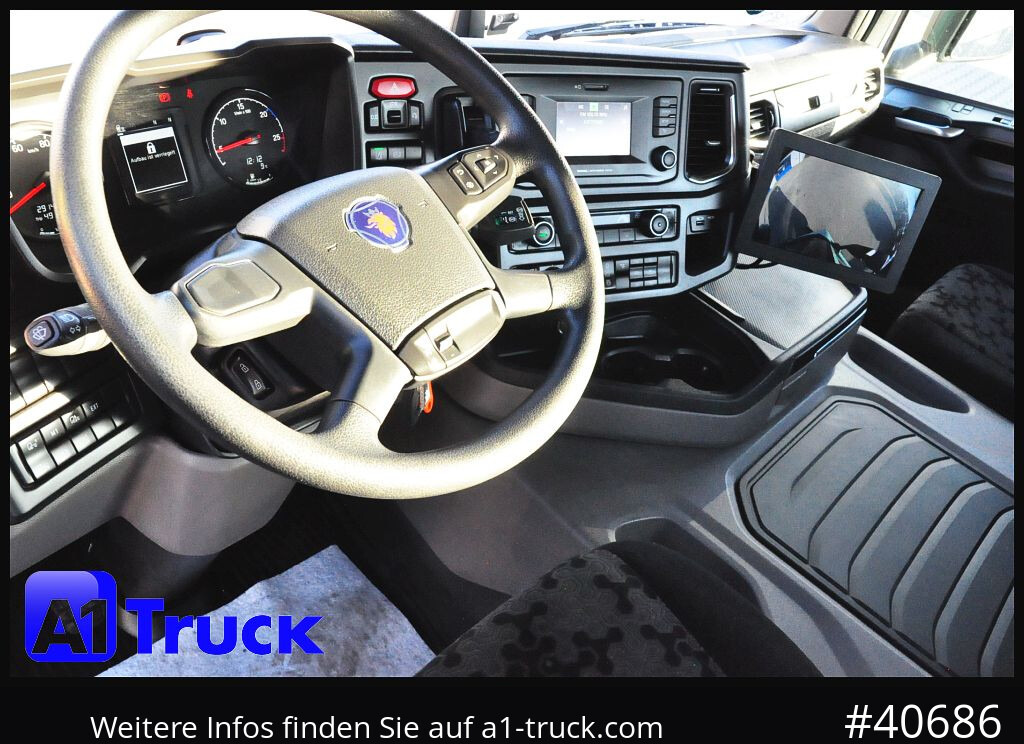 SCANIA G410 Meiller AK 16 Funk Lenkachse - Skip loader truck: picture 3 SCANIA G410 Meiller AK 16 Funk Lenkachse - Skip loader truck: picture 3