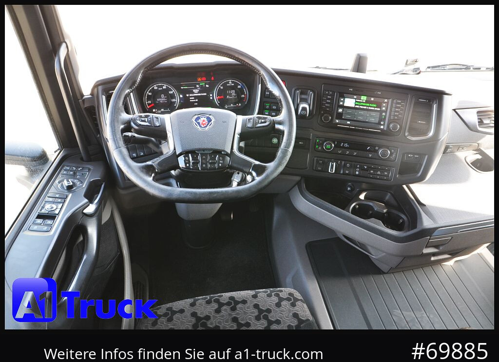 Container transporter/ Swap body truck SCANIA R 450, Midi 7,82, Lenkachse, 1 Vorbesitzer: picture 6