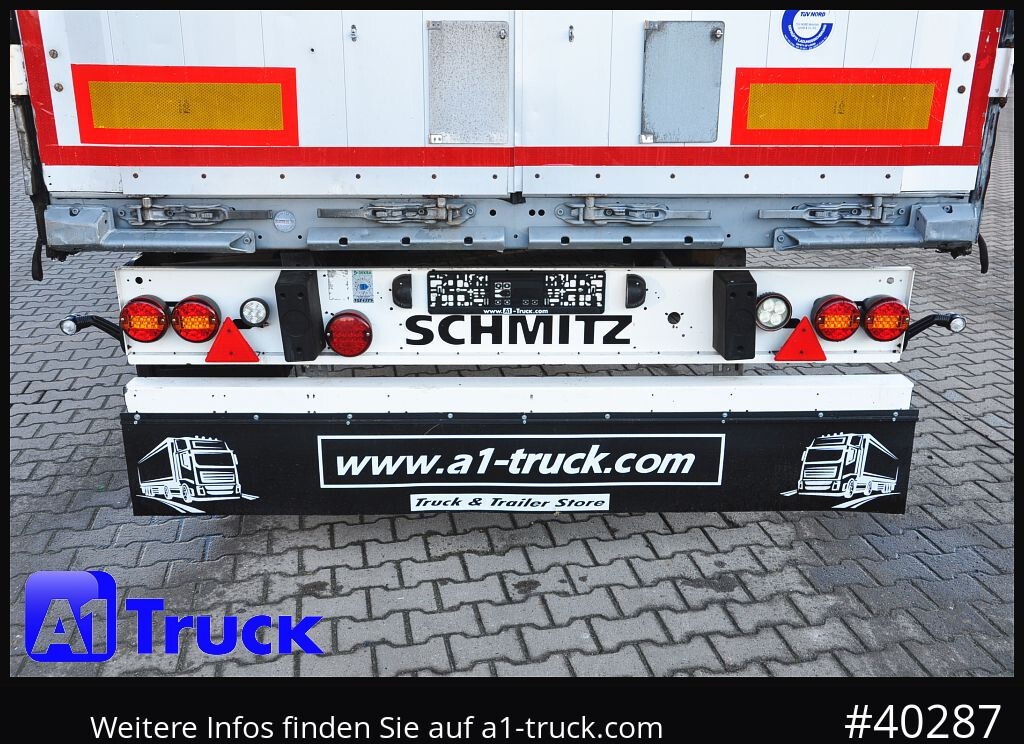 SCHMITZ S01, Code XL, verzinkt, neue Plane, Liftachse, 343.046km - Curtainsider semi-trailer: picture 4 SCHMITZ S01, Code XL, verzinkt, neue Plane, Liftachse, 343.046km - Curtainsider semi-trailer: picture 4