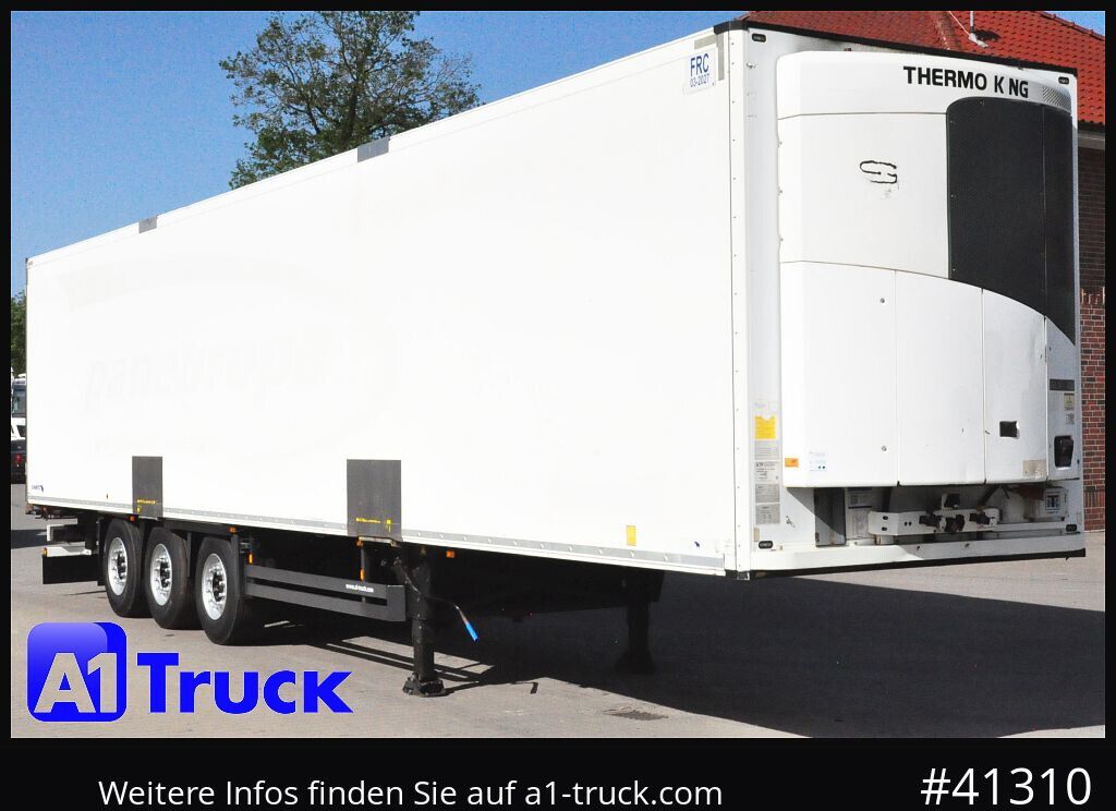 SCHMITZ SKO 24, Rohrbahn, Fleischhang, SLX 400e, - Refrigerator semi-trailer: picture 1 SCHMITZ SKO 24, Rohrbahn, Fleischhang, SLX 400e, - Refrigerator semi-trailer: picture 1