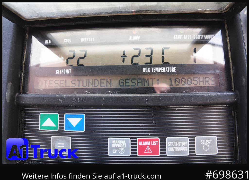 Refrigerator semi-trailer SCHMITZ SKO FP60,  Carrier 1950 Mt. Doppelstock Lift,: picture 14