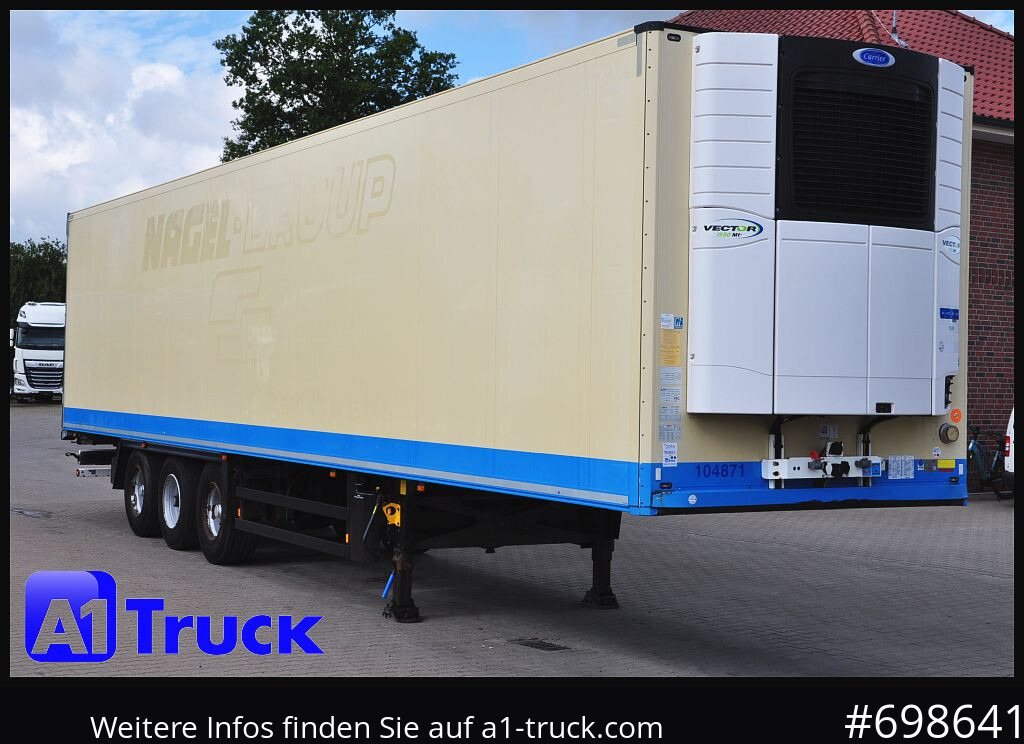SCHMITZ SKO FP60, Carrier 1950 Mt. Doppelstock Lift, - Refrigerator semi-trailer: picture 1 SCHMITZ SKO FP60, Carrier 1950 Mt. Doppelstock Lift, - Refrigerator semi-trailer: picture 1
