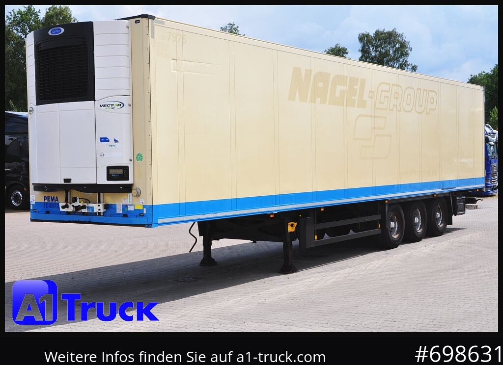Refrigerator semi-trailer SCHMITZ SKO FP60,  Carrier 1950 Mt. Doppelstock Lift,: picture 12