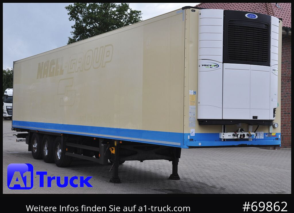 SCHMITZ SKO FP60, Carrier 1950 Mt. Doppelstock Lift, - Refrigerator semi-trailer: picture 1 SCHMITZ SKO FP60, Carrier 1950 Mt. Doppelstock Lift, - Refrigerator semi-trailer: picture 1