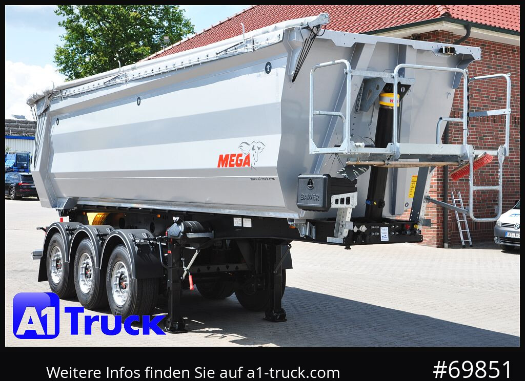 WIELTON Mega 28m³ Lift Stahl SAF Hardox - Tipper semi-trailer: picture 1 WIELTON Mega 28m³ Lift Stahl SAF Hardox - Tipper semi-trailer: picture 1