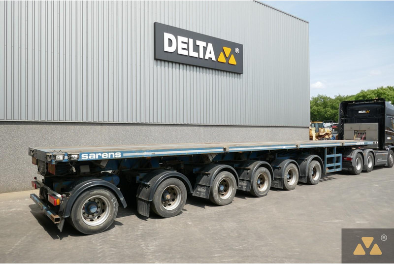 Dropside/ Flatbed semi-trailer Nooteboom OVB-102-06V: picture 1