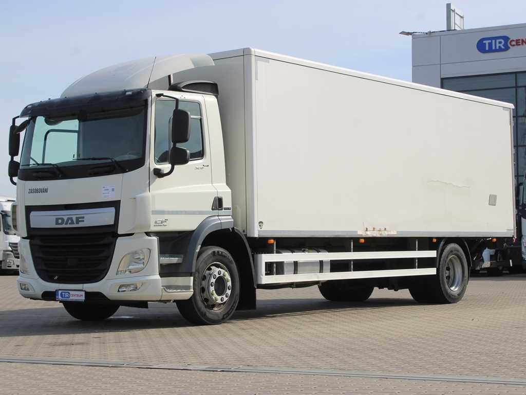 DAF CF 320, HYDRAULIC FRONT, EURO 6 - Box truck: picture 1 DAF CF 320, HYDRAULIC FRONT, EURO 6 - Box truck: picture 1