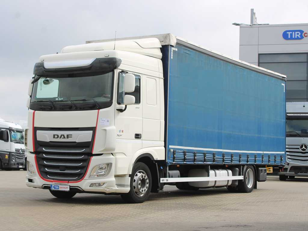 DAF XF 450, EURO 6, INDEPENDENT AIR CONDITIONING, AIR SUSPENSION - Curtainsider truck: picture 1 DAF XF 450, EURO 6, INDEPENDENT AIR CONDITIONING, AIR SUSPENSION - Curtainsider truck: picture 1