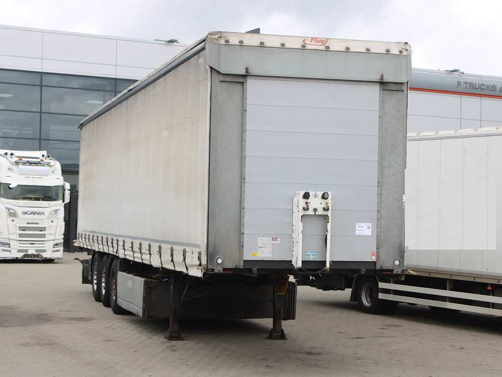 Fliegl SDS 390, MULDA, MULTILOCK, LIFT AXLE, SAF - Curtainsider semi-trailer: picture 3 Fliegl SDS 390, MULDA, MULTILOCK, LIFT AXLE, SAF - Curtainsider semi-trailer: picture 3