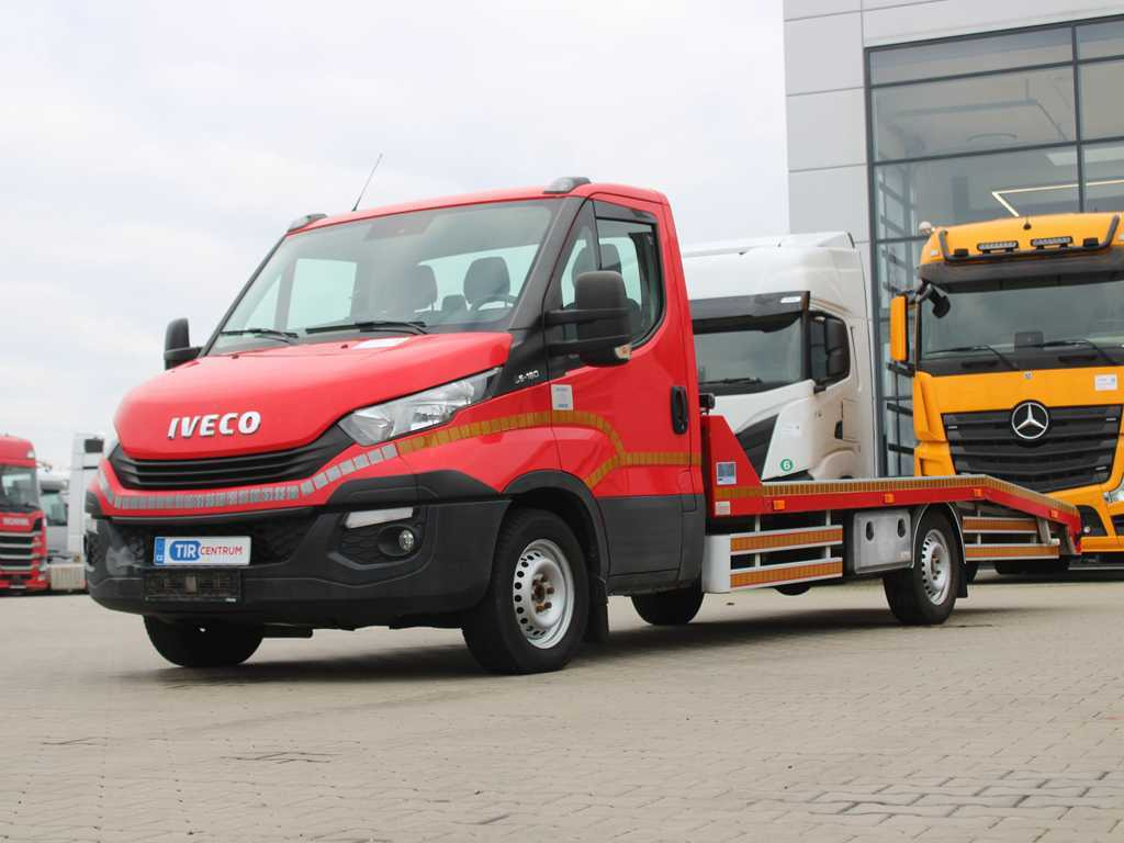 Iveco 35S18, EURO 6, WINCH, DRIVES, TIRES 80% - Tow truck: picture 1 Iveco 35S18, EURO 6, WINCH, DRIVES, TIRES 80% - Tow truck: picture 1