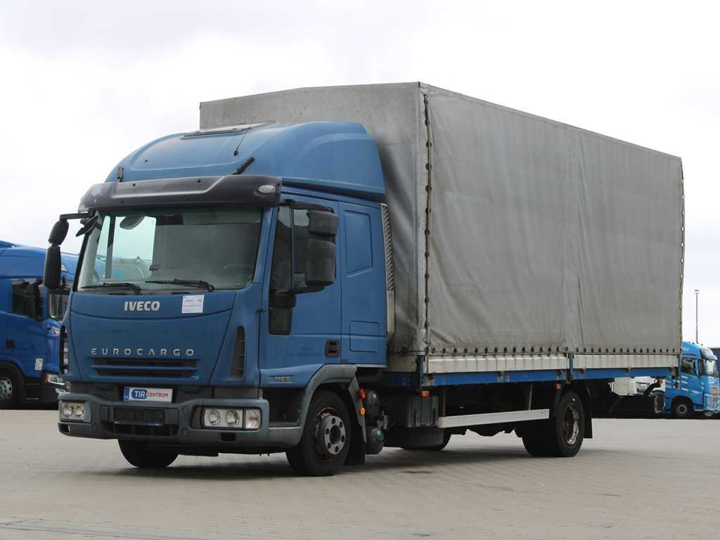 Iveco EUROCARGO 75E18, EURO 4, PNEU 80% - Curtainsider truck: picture 1 Iveco EUROCARGO 75E18, EURO 4, PNEU 80% - Curtainsider truck: picture 1