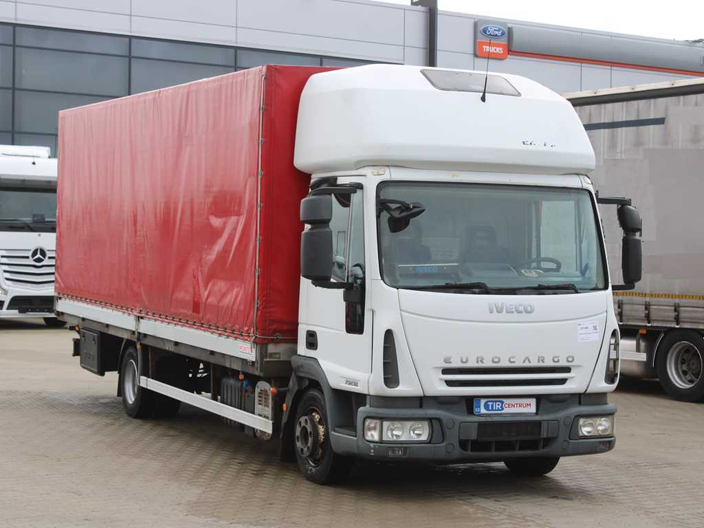 Iveco EUROCARGO ML 75E18, EURO 4, SIDE PANEL, SLEEPING BODY - Curtainsider truck: picture 3 Iveco EUROCARGO ML 75E18, EURO 4, SIDE PANEL, SLEEPING BODY - Curtainsider truck: picture 3