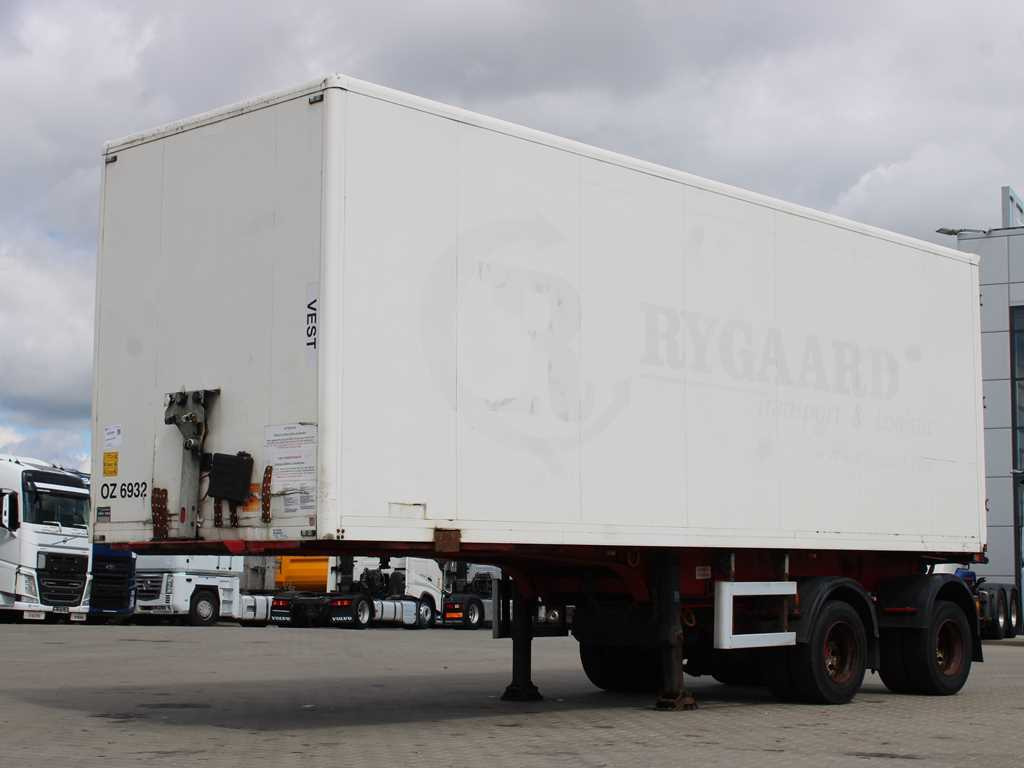 KEL-BERG E36S2, AXLES 10t, EXPANDABLE, SAF AXLES - Closed box semi-trailer: picture 1 KEL-BERG E36S2, AXLES 10t, EXPANDABLE, SAF AXLES - Closed box semi-trailer: picture 1