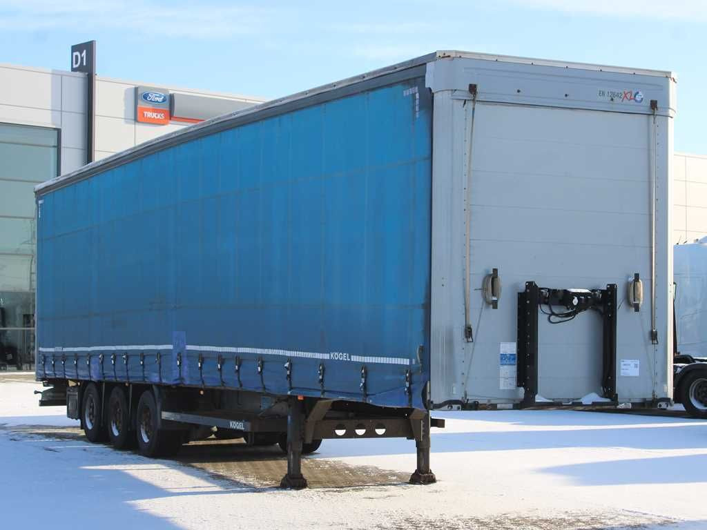 Kögel S24-1, LOWDECK, LIFTING AXLE, SAF, MULTILOCK - Curtainsider semi-trailer: picture 2 Kögel S24-1, LOWDECK, LIFTING AXLE, SAF, MULTILOCK - Curtainsider semi-trailer: picture 2