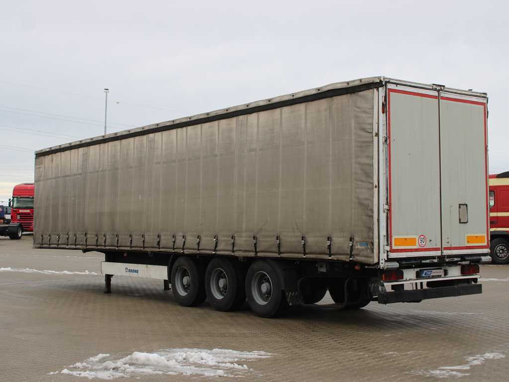 Krone KRONE SDP 27 WKE, LIFTING AXLE - Curtainsider semi-trailer: picture 5 Krone KRONE SDP 27 WKE, LIFTING AXLE - Curtainsider semi-trailer: picture 5