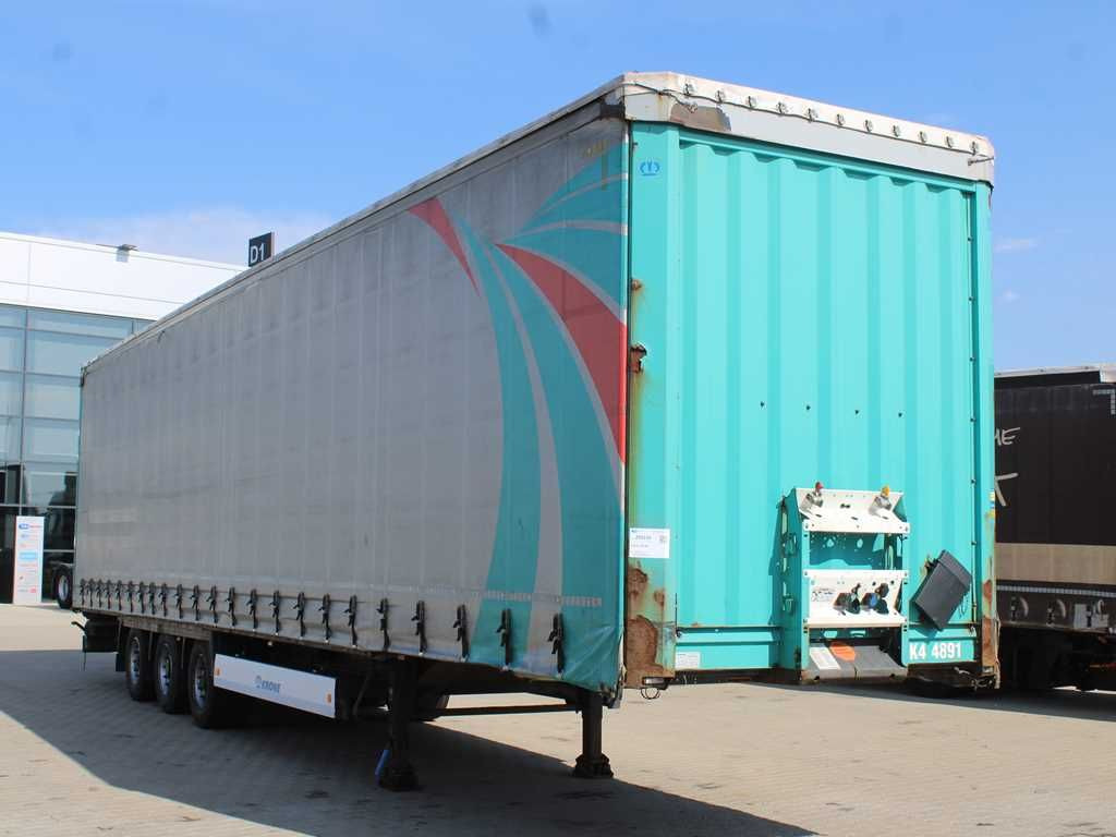 Krone SD 04, LIFTING AXLE, LOWDECK, LIFTING ROOF - Curtainsider semi-trailer: picture 2 Krone SD 04, LIFTING AXLE, LOWDECK, LIFTING ROOF - Curtainsider semi-trailer: picture 2