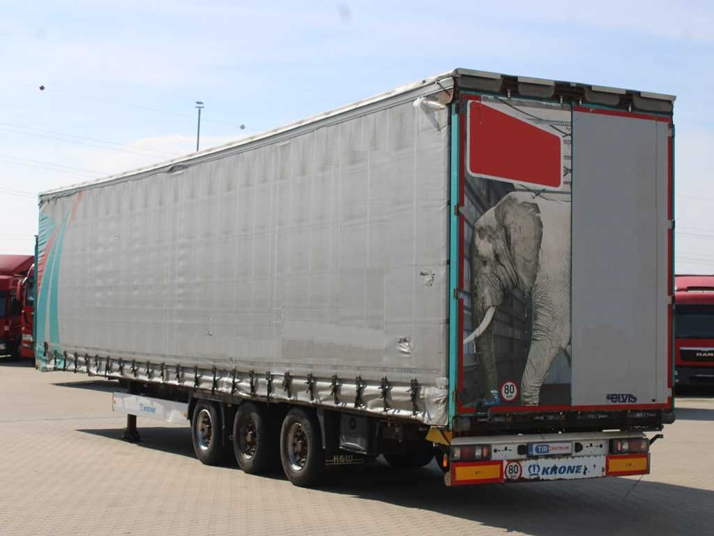 Krone SD 04, LIFTING AXLE, LOWDECK, LIFTING ROOF - Curtainsider semi-trailer: picture 4 Krone SD 04, LIFTING AXLE, LOWDECK, LIFTING ROOF - Curtainsider semi-trailer: picture 4