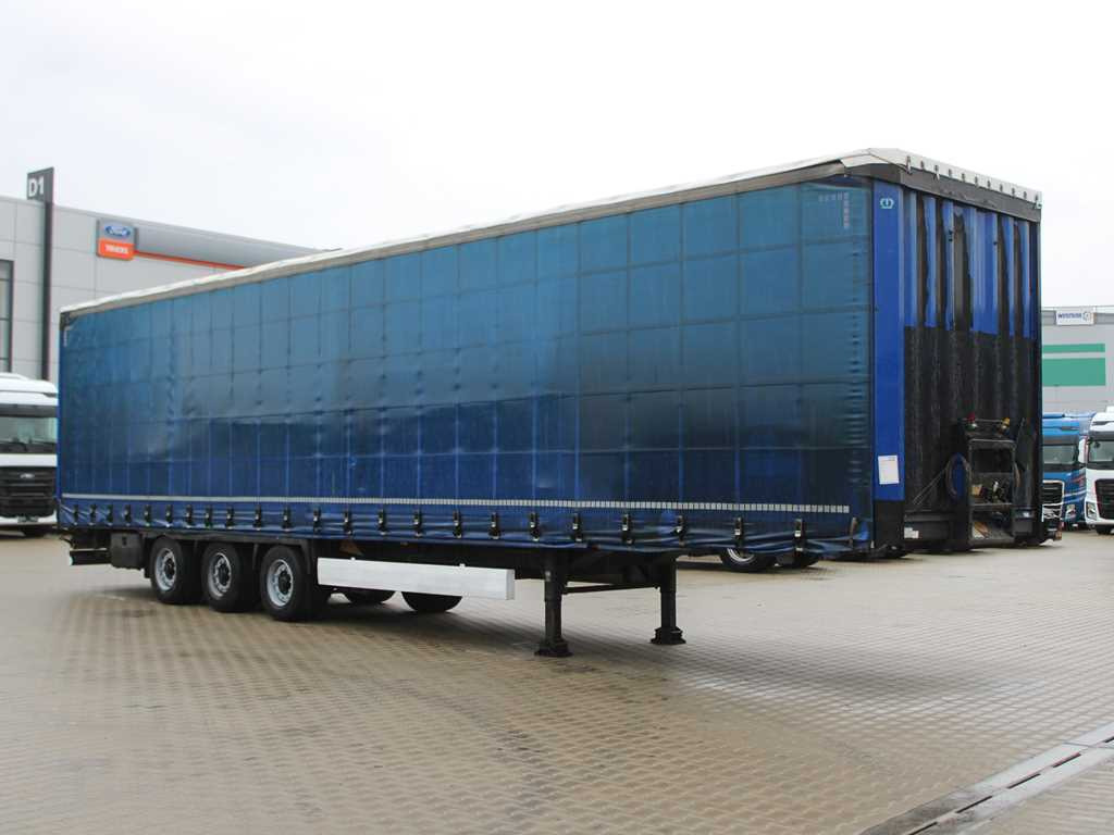 Krone SD 04, LOWDECK, LIFTING AXLE, MULTILOCK, LIFTING ROOF - Curtainsider semi-trailer: picture 3 Krone SD 04, LOWDECK, LIFTING AXLE, MULTILOCK, LIFTING ROOF - Curtainsider semi-trailer: picture 3