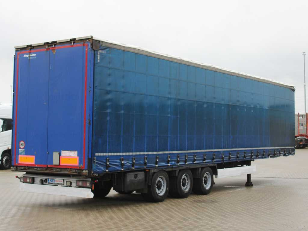 Krone SD 04, LOWDECK, LIFTING AXLE, MULTILOCK, LIFTING ROOF - Curtainsider semi-trailer: picture 4 Krone SD 04, LOWDECK, LIFTING AXLE, MULTILOCK, LIFTING ROOF - Curtainsider semi-trailer: picture 4