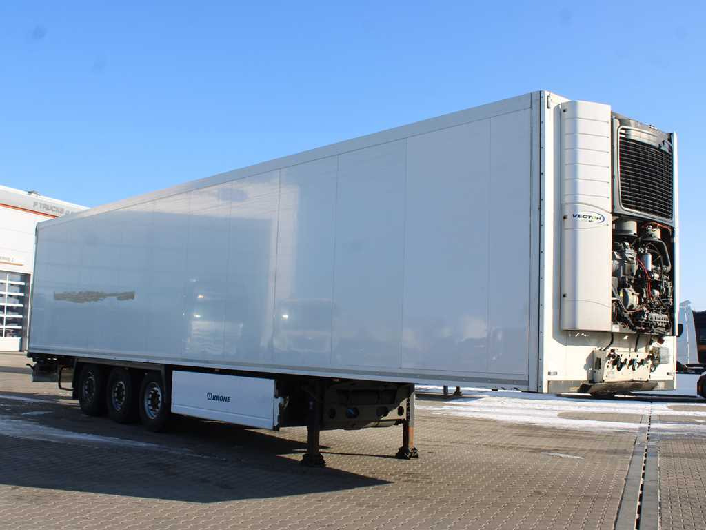 Krone SD, 2X EVAPORATOR, CARRIER VECTOR 1950 mt - Refrigerator semi-trailer: picture 2 Krone SD, 2X EVAPORATOR, CARRIER VECTOR 1950 mt - Refrigerator semi-trailer: picture 2