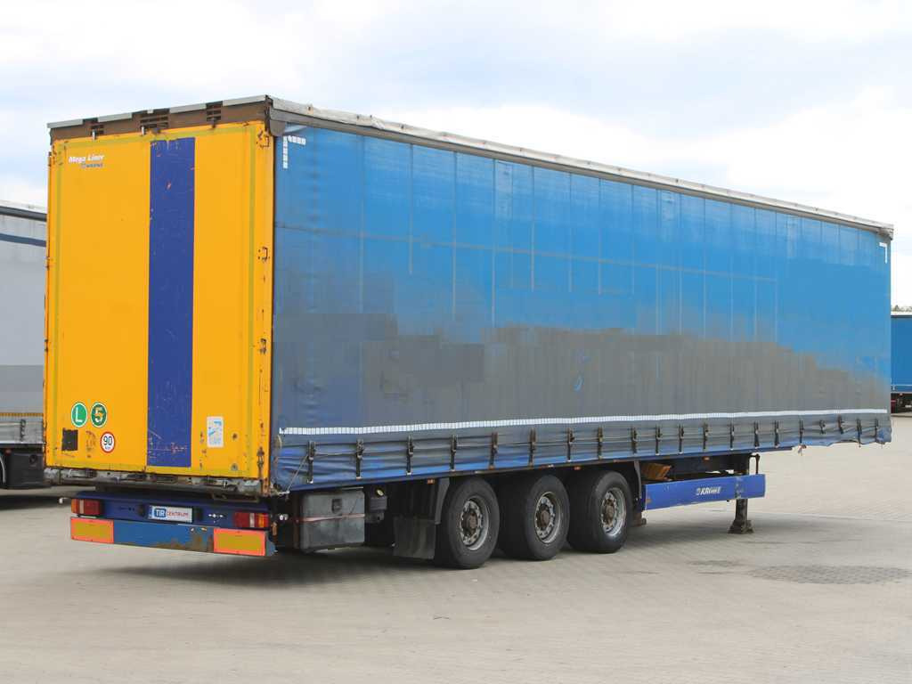 Krone SD, LIFTING AXLE, LOWDECK, LIFTING ROOF - Curtainsider semi-trailer: picture 4 Krone SD, LIFTING AXLE, LOWDECK, LIFTING ROOF - Curtainsider semi-trailer: picture 4