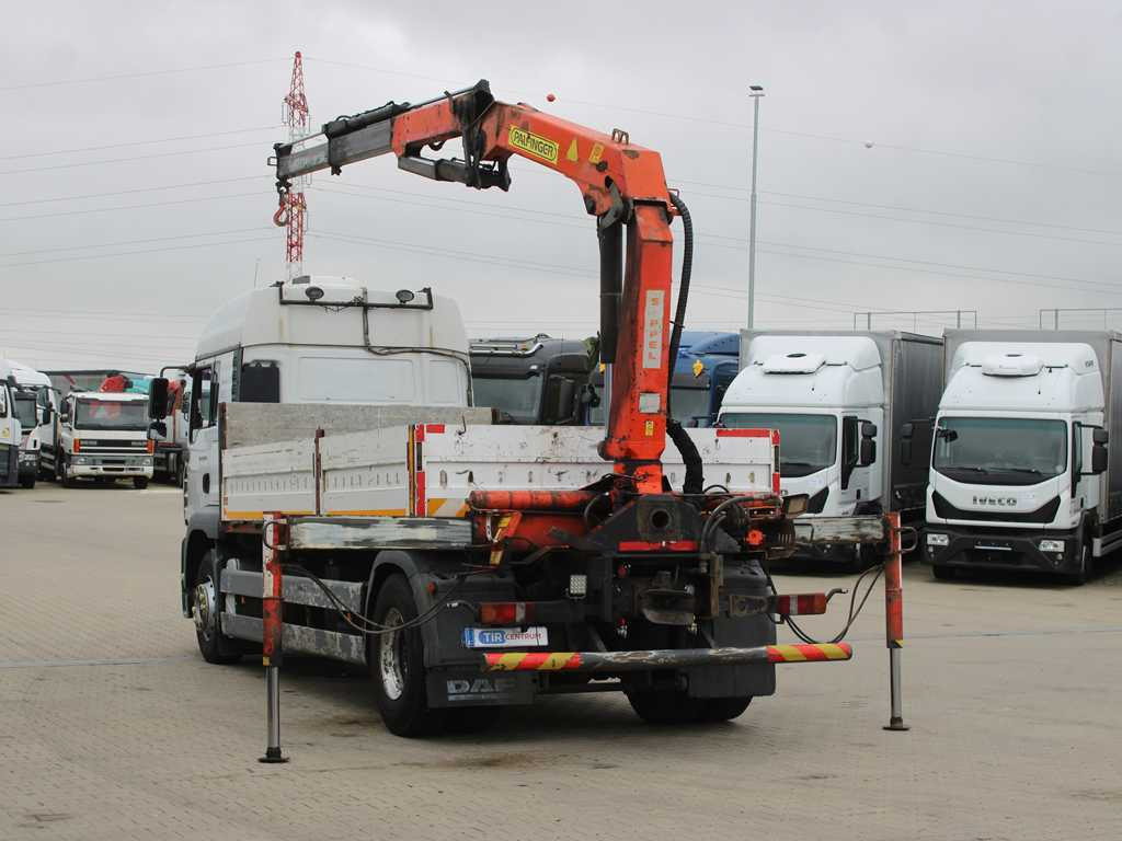 MAN TGA 18.430, EURO 4, RETARDER, INDEPENDENT AIR CONDITIONING, PALFINGER PK10500A - Dropside/ Flatbed truck, Crane truck: picture 5 MAN TGA 18.430, EURO 4, RETARDER, INDEPENDENT AIR CONDITIONING, PALFINGER PK10500A - Dropside/ Flatbed truck, Crane truck: picture 5