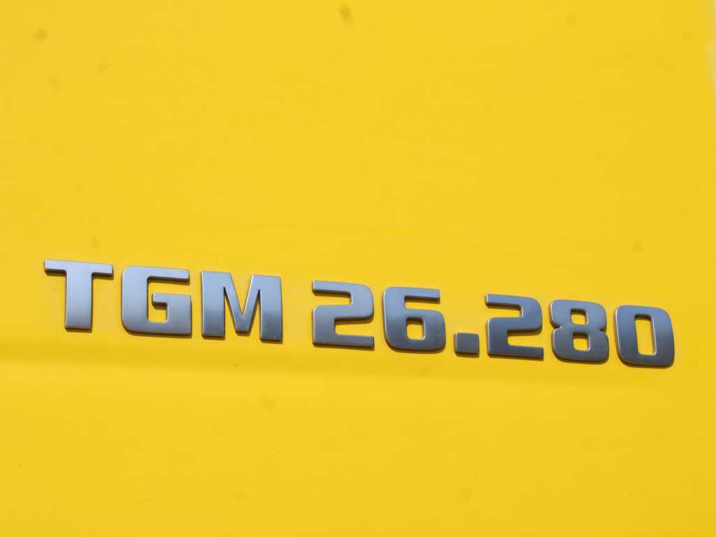 Tipper MAN TGM 26.280, EURO 4, THREE SIDED, 6X4, INDEPENDENT AIR CONDITIONING: picture 9