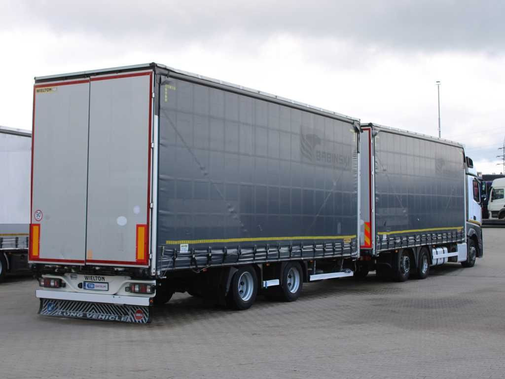 Mercedes-Benz Actros 2545, TRANZIT SET, LIFTING AXLE, EURO 6 - Curtainsider truck: picture 3 Mercedes-Benz Actros 2545, TRANZIT SET, LIFTING AXLE, EURO 6 - Curtainsider truck: picture 3